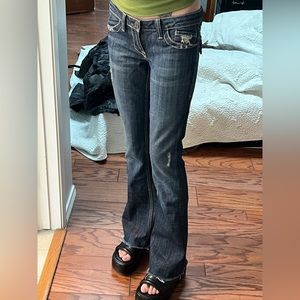 💙William Rast Flare Lowrise Denim Jeans Size 26💙